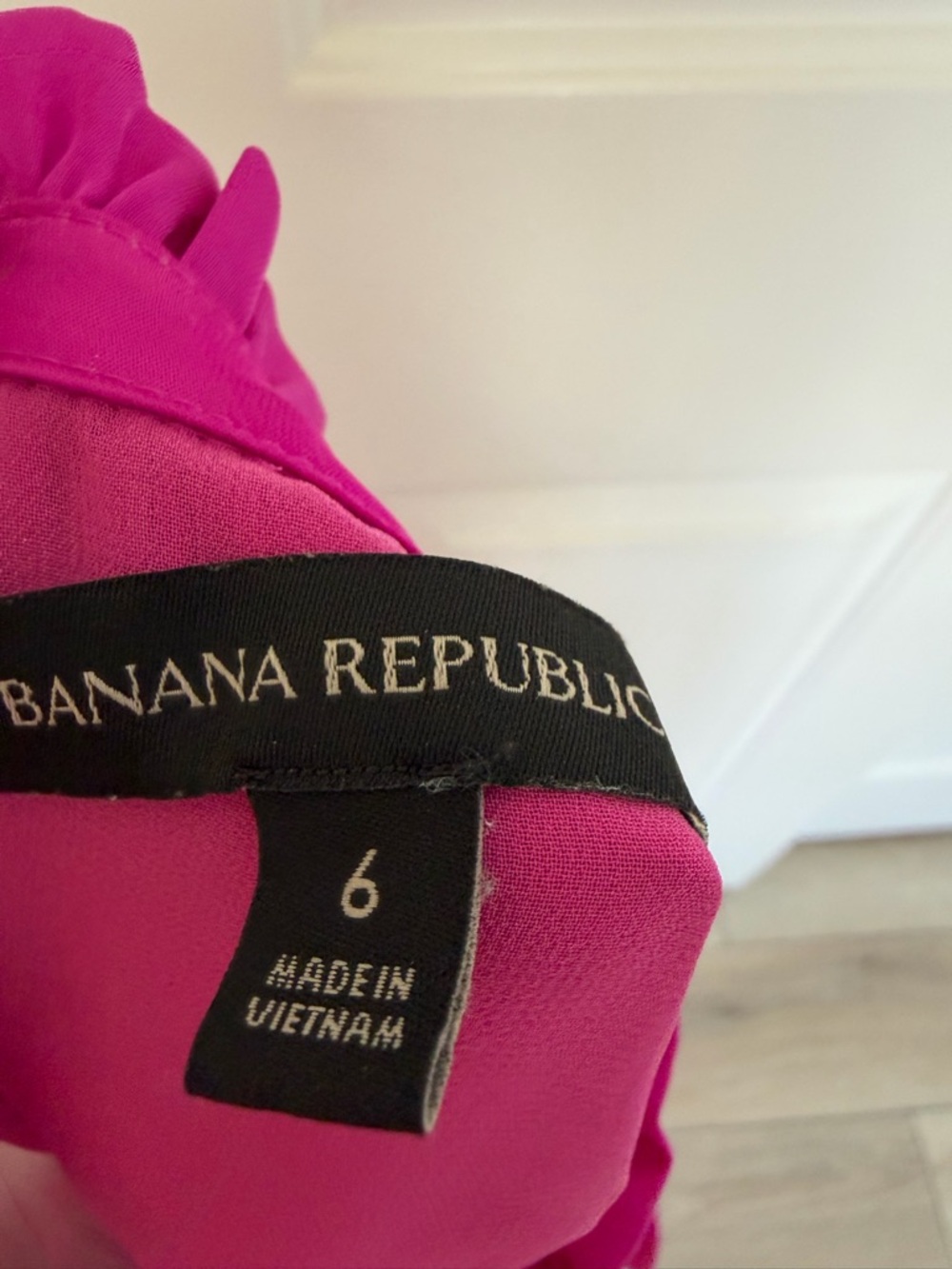 Banana Republic Bright Fuchsia dress new w tags